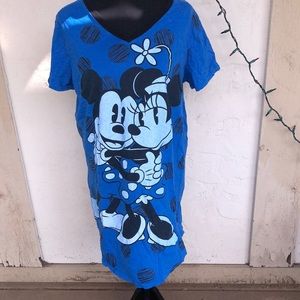 Disney Mickey & Minnie Mouse Night Shirt